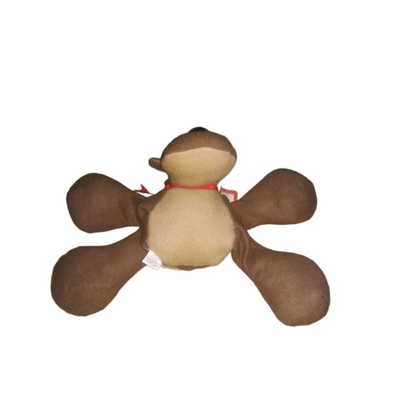 VTG Rodney Reindeer Sewn Stuffed Animal Reindeer Plush Hallmark #64141 10 Inch - Picture 6 of 12